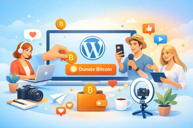 Introduction to Bitcoin donations for WordPress