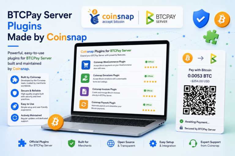 BTCPay Server Plugins made by Coinsnap