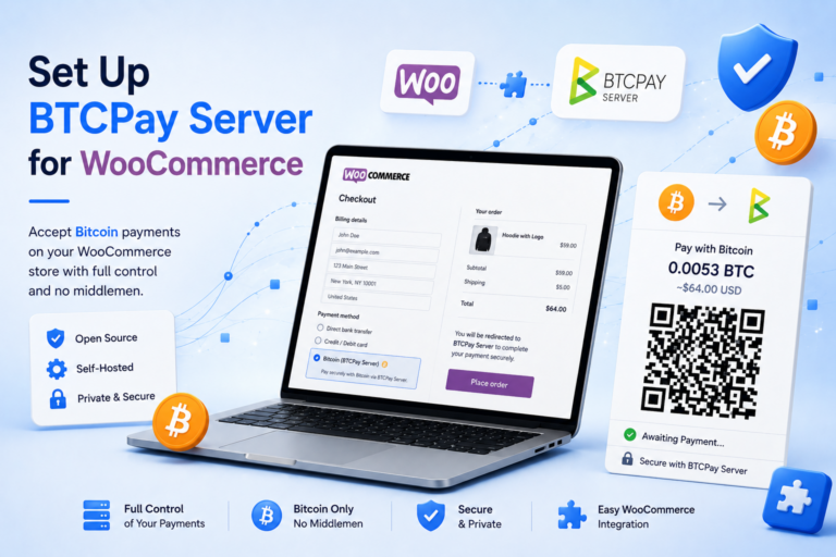 Self-Host BTCPay Server for WooCommerce