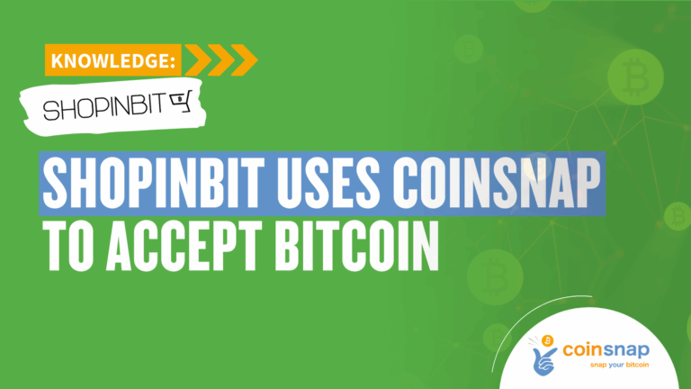 SHOPINBIT.com uses Coinsnap