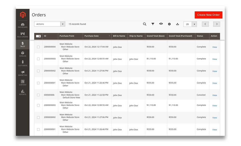 Keep Magento Order Management Intact