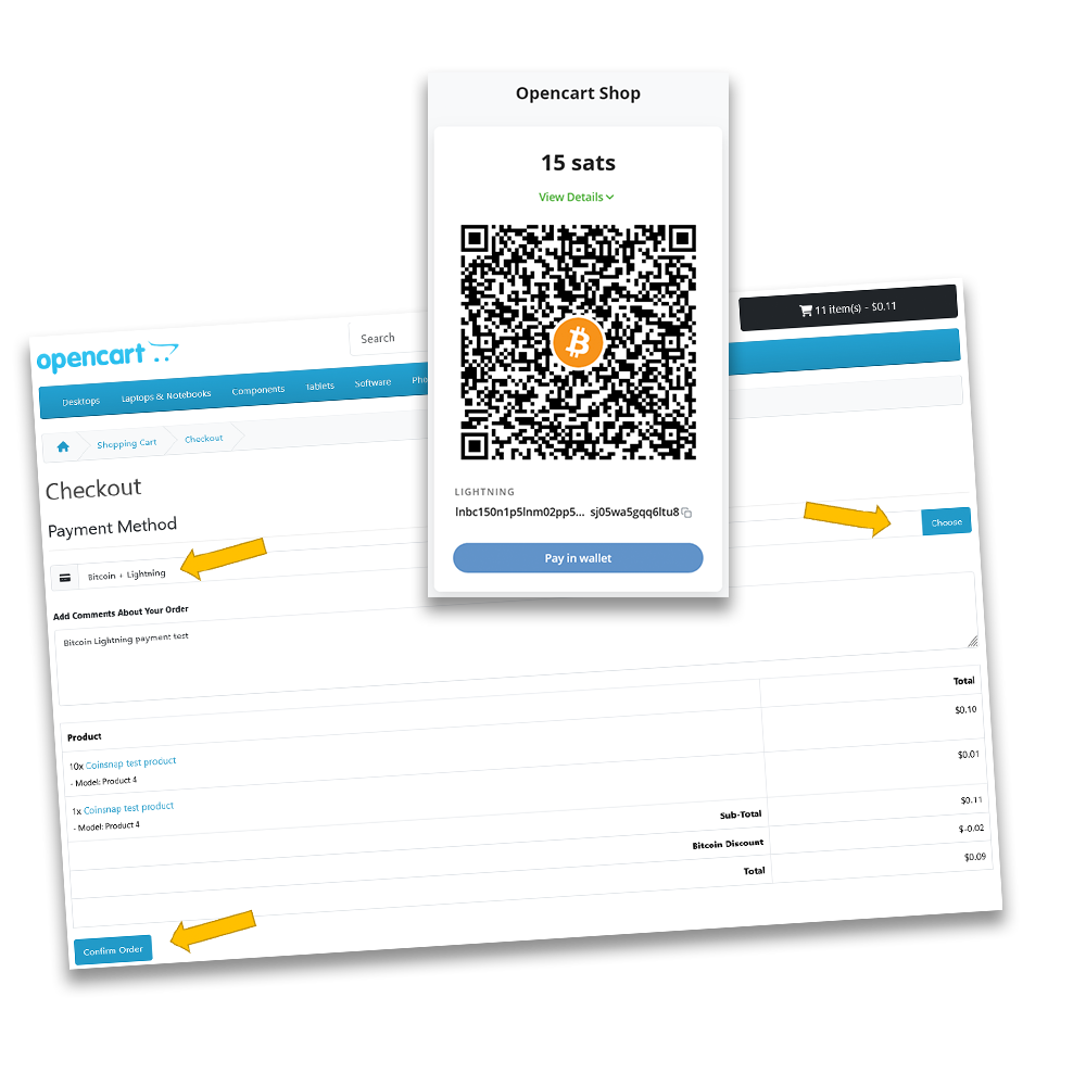 Enable Bitcoin Payments in Your OpenCart Checkout