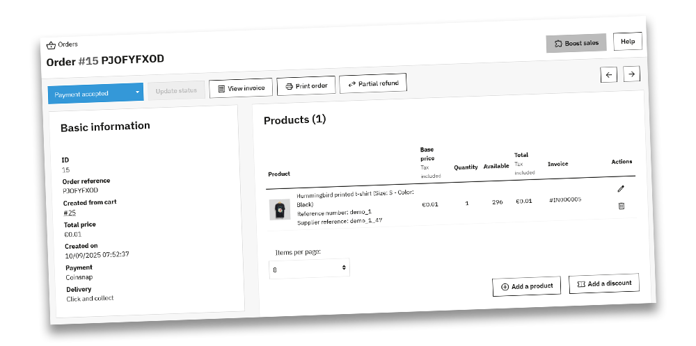 Keep PrestaShop Order Management Intact