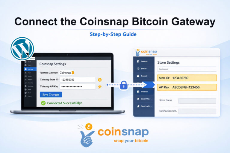 How to connect your Coinsnap plugin with your Coinsnap account