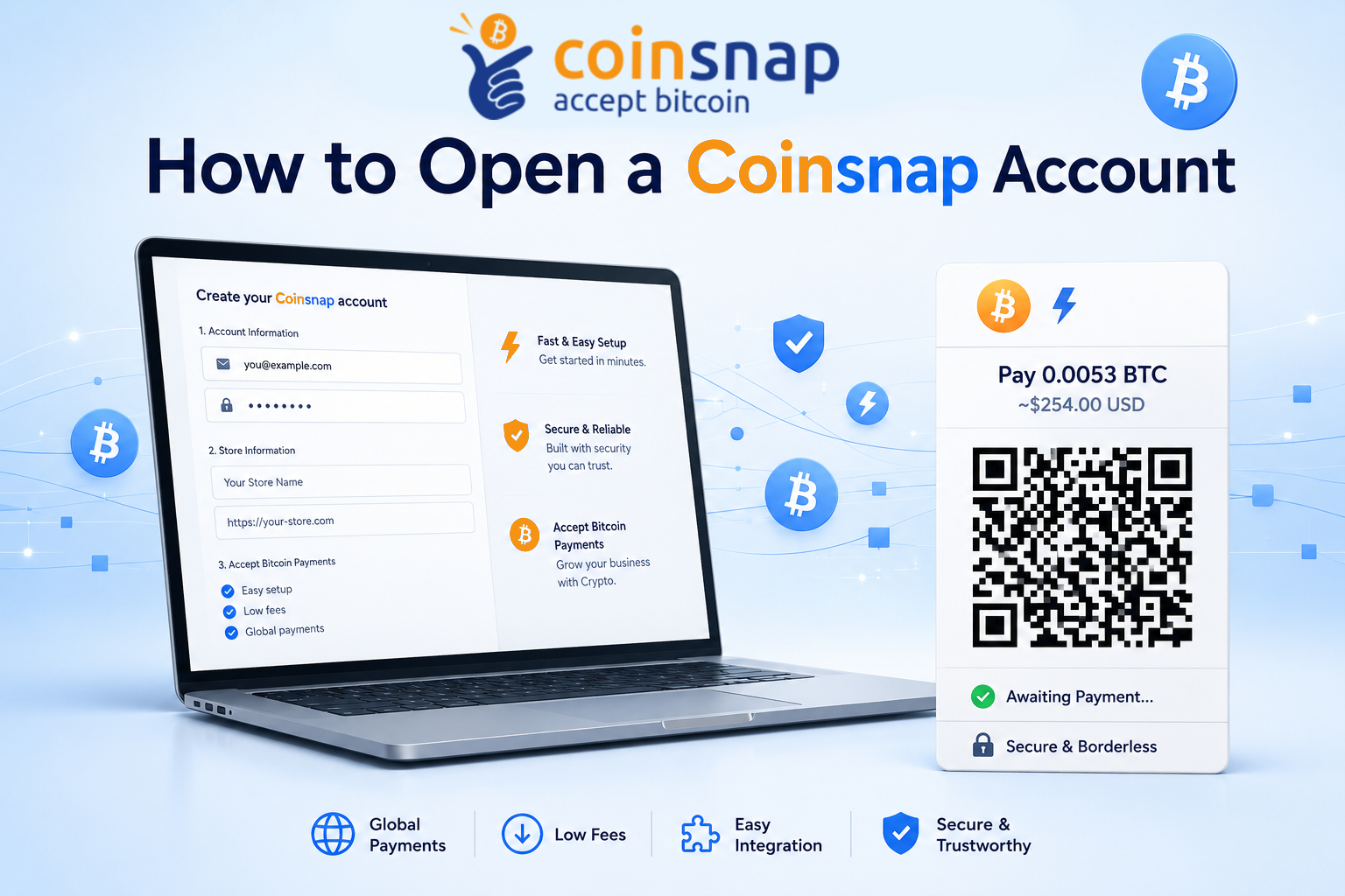 How to Open a Coinsnap Account (Step by Step)